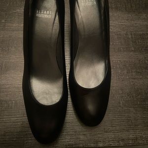 Stuart Weitzman Black Platform Pump